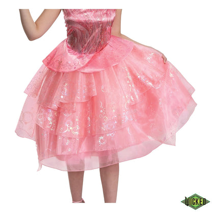 Disguise Wicked Glinda - Disfraz oficial de lujo de Glinda rosa malvada para mujer, talla 8-10