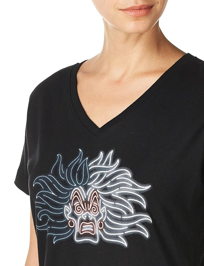 Disney Neon Cruella Camiseta Mujer