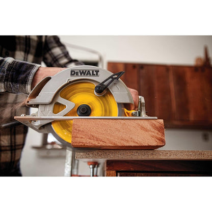 DEWALT Hoja de sierra circular, 7 1/4 pulgadas, 18 dientes, corte de madera (DW3192)