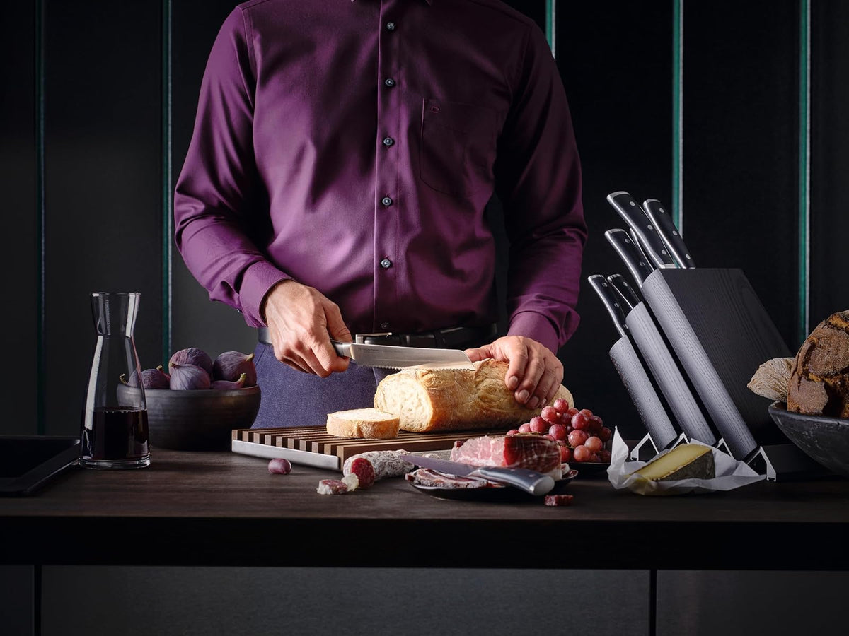 WÜSTHOF Classic Ikon - Cuchillo Para Jamón 4" (16 cm), Cuchillo Profesional, Fabricado en Alemania