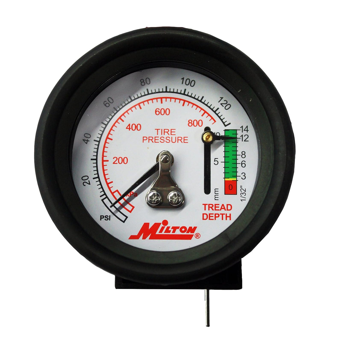 Milton S-934 Medidor de Presión de Neumático de Una Sola Cabeza