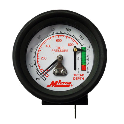 Milton S-934 Medidor de Presión de Neumático de Una Sola Cabeza