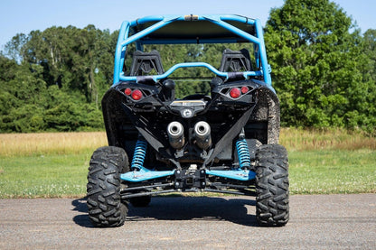 Rough Country 97015 Placa de Enganche Receptor UTV de 2 in para Can-Am Maverick 2017-2020, Negro