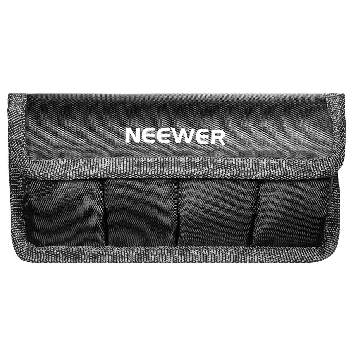 Neewer Bolso de Batería de DSLR para Batería AA y LP-E6 / LP-E8 / LP-E10 / LP-E12 / EN-El14 / EN-El15 / FW50 / F550 y Más, Apto para Batería de Nikon D800, Canon 5DMKIII, Sony A77