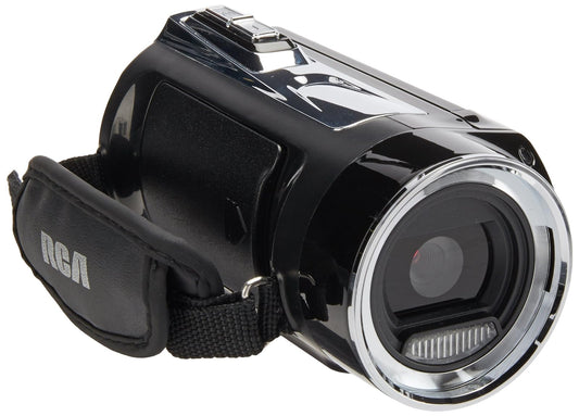 RCA EZ5162BK Video Cámara, Pantalla LCD de 2.7", Full HD, Zoom Digital 8X, color negro