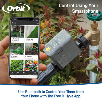 Orbit 90205Z B-hyve Gen 2 - Temporizador Inteligente de riego de Manguera