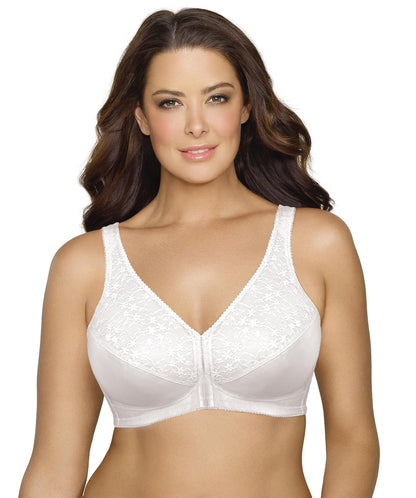 Exquisite Form Brasier de Encaje con Cierre Frontal y Soporte de Postura - 40B - Blanco