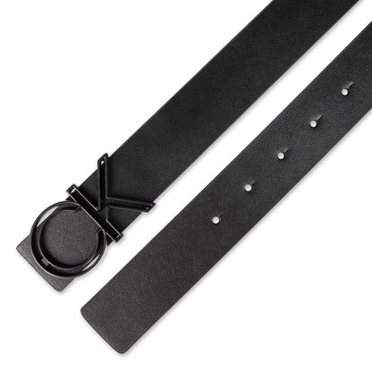 Calvin Klein Casual Belt With Ck Plaque Buckle Cinturn Hombre
