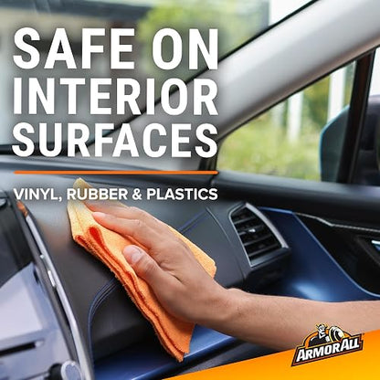 Armor All - Limpiador de ambientador de Automóvil con protección UV contra Grietas y decoloración, Niebla Fresca, 16 onzas líquidas