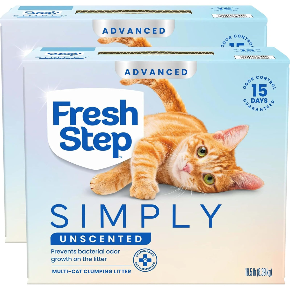 Fresh Step Advanced Arena para Gatos sin Perfume - 37 lb - ¡Nuevo! Avanzado sin perfume