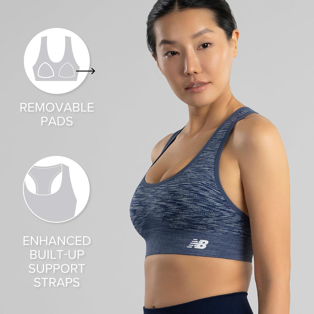 New Balance New Balance Seamless Sports Bra Sujetador Deportivo Mujer