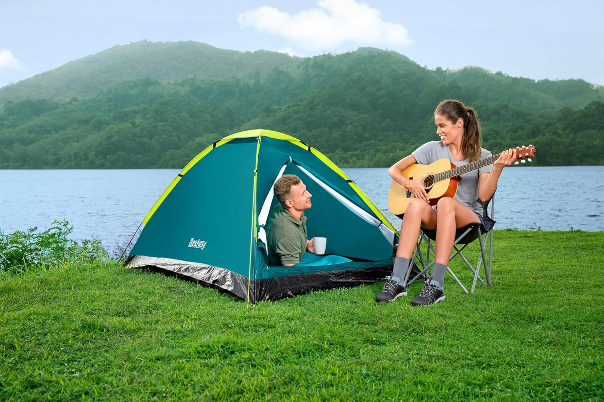 Bestway Tienda de campaña Cooldome 3 de 6 pies 11 Pulgadas x 51 Pulgadas/2.10 m x 2.10 m x 1.30 m