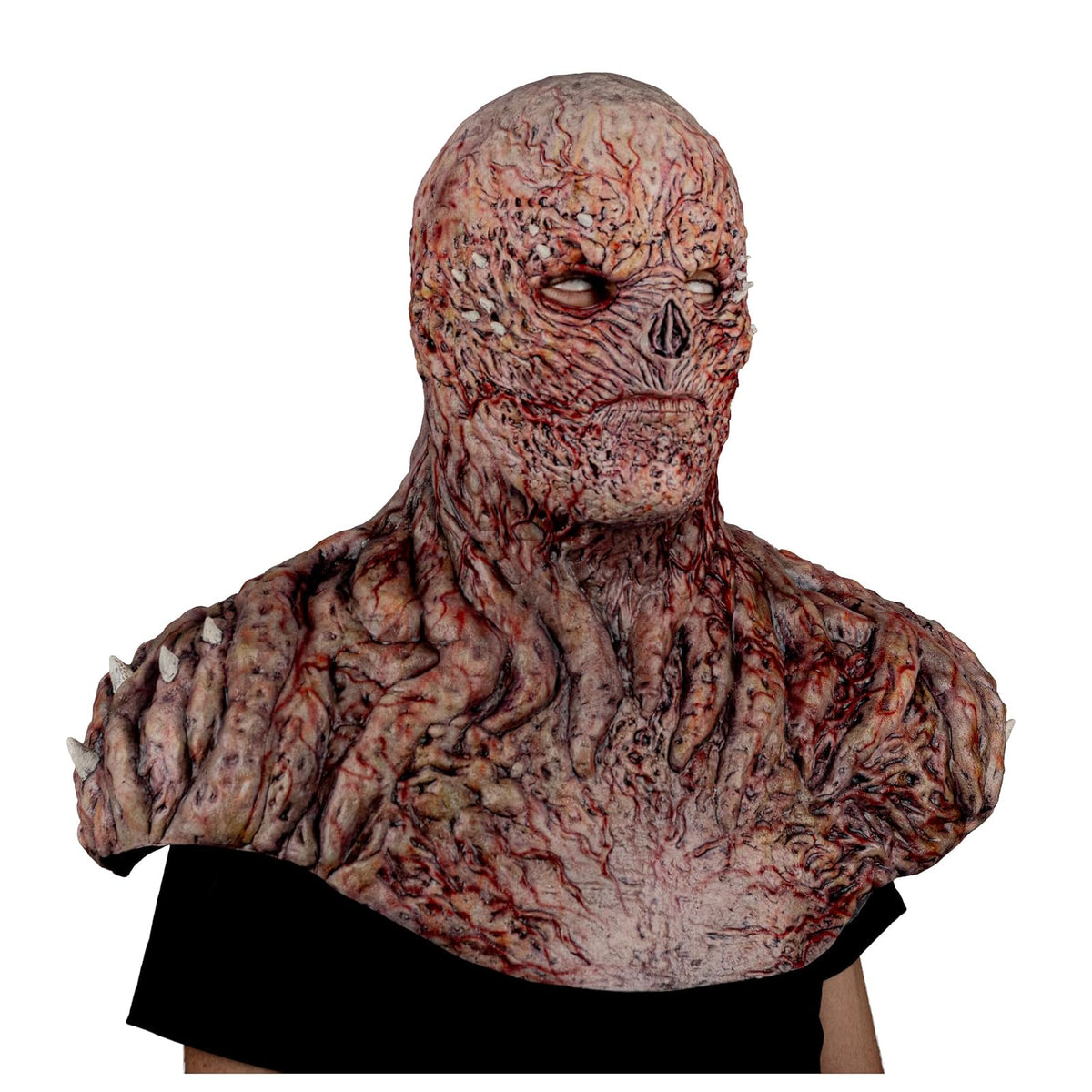 Ghoulish Productions Máscara De Látex Vecna Super Deluxe, Licencia Oficial Stranger Things, Disfraz para Halloween y Fiestas Temáticas, Cosplay, Diseño Artesanal Head Mask