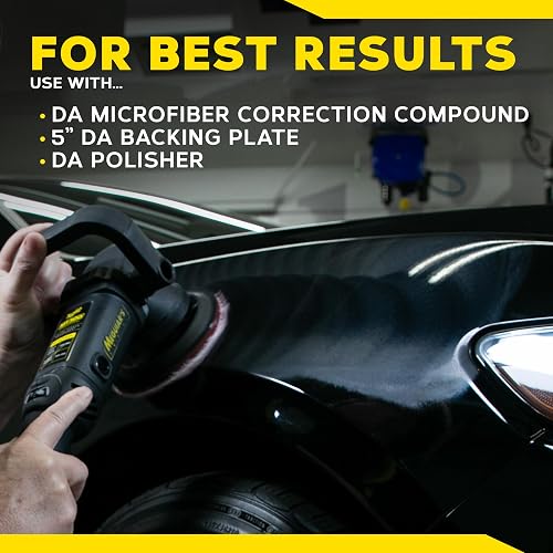 Meguiar's DMC5, Disco de Corte de Microfibra DA, 5", Paquete 2