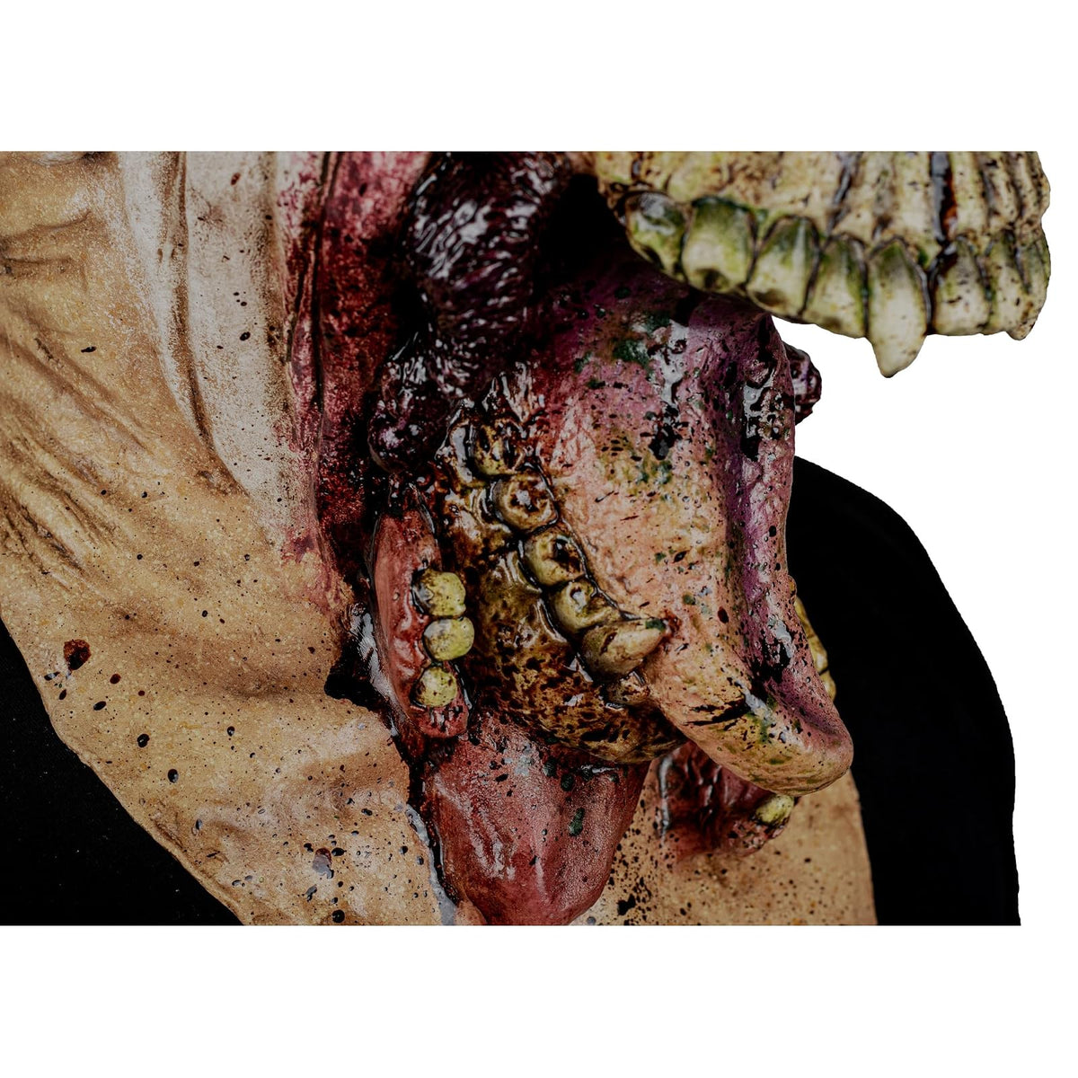Ghoulish Productions Máscara De Látex Blurp Malevolent, Accesorio Látex Cosplay Calavera Malévola, Disfraz Aterrador para Halloween y Fiestas Temáticas, Cosplay Demonio Skull, Diseño Artesanal