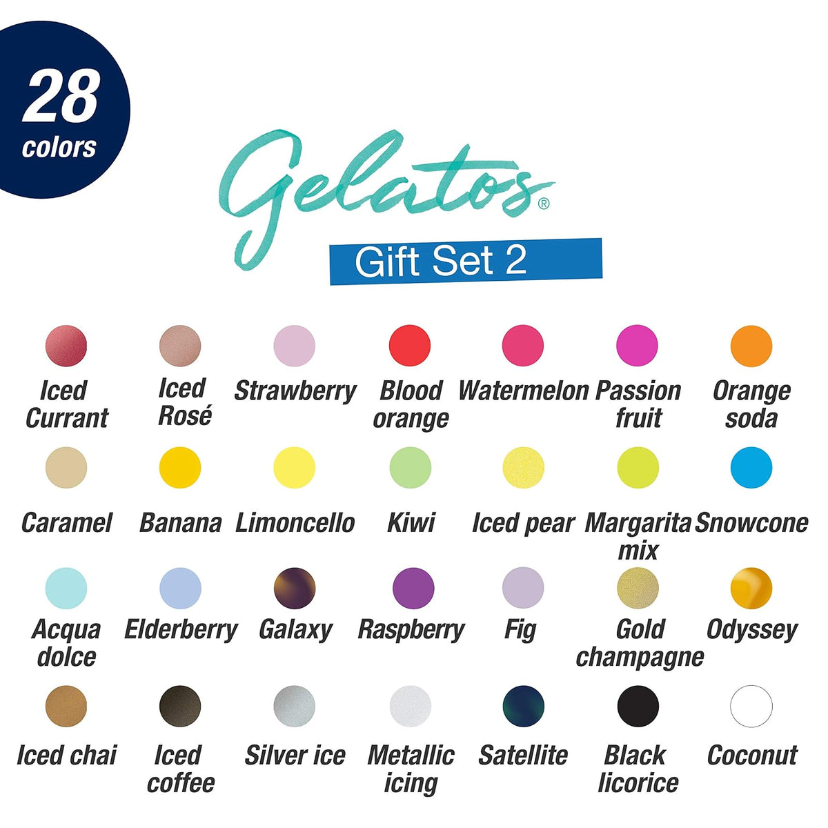 Faber Castell Dolce 2 Gelatos Mix & Match Gifeet Set