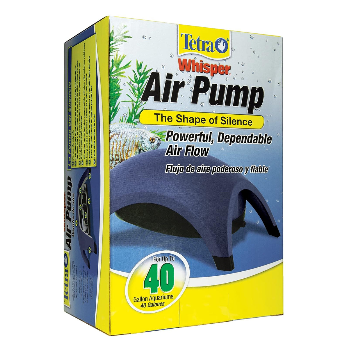 Tetra 77853 Whisper Air Pump, 40-Gallon