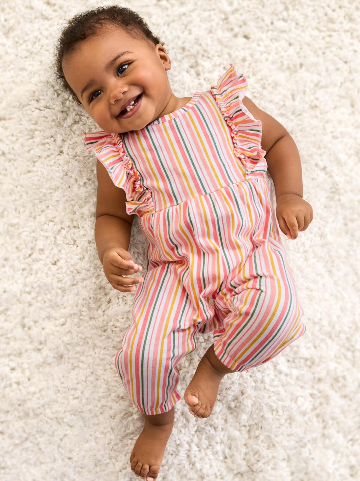 Simple Joys by Carter's Girls' 2-Pack Fashion Jumpsuits