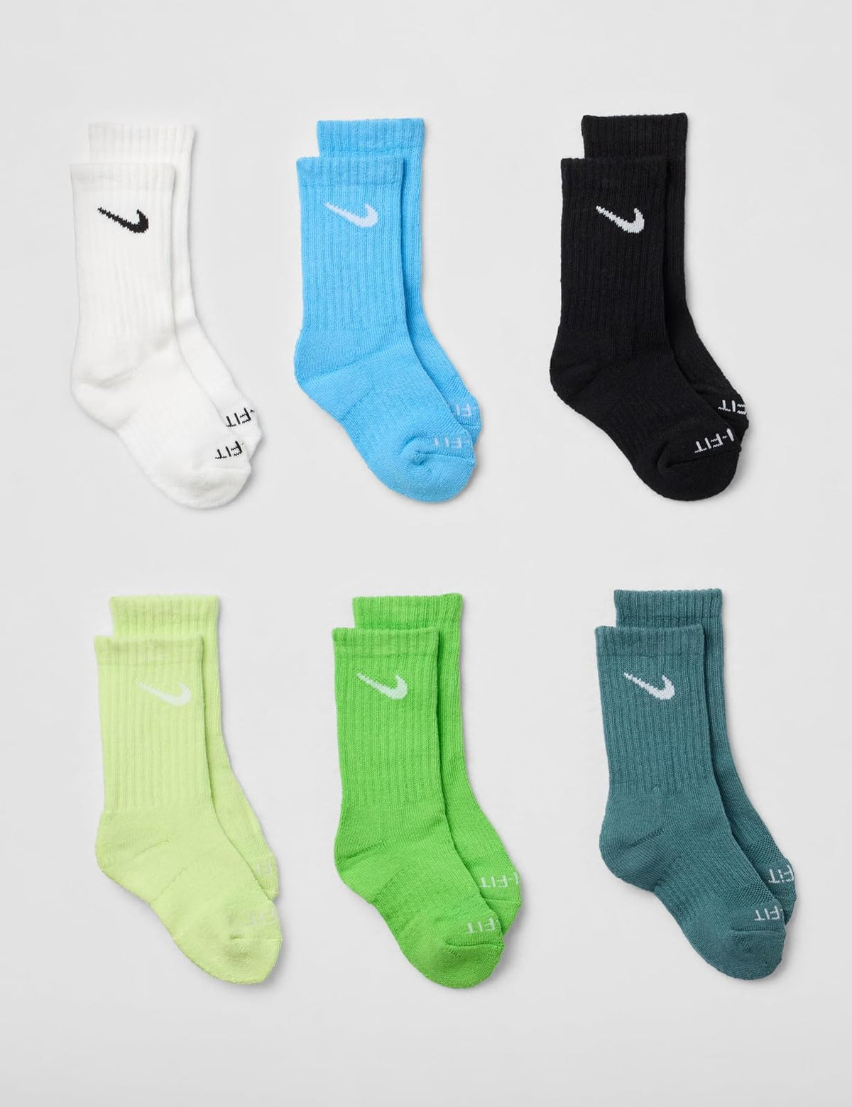 Nike 6-pack Performance Socks Calcetines Unisex adulto