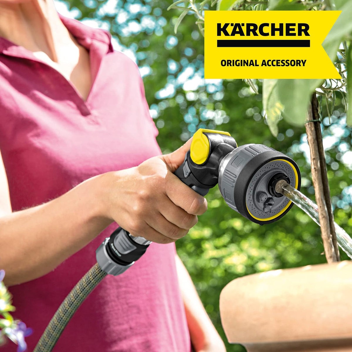 Karcher Pistola de Riego Multifunción de metal Premium