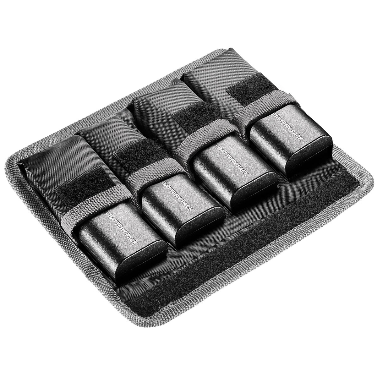 Neewer Bolso de Batería de DSLR para Batería AA y LP-E6 / LP-E8 / LP-E10 / LP-E12 / EN-El14 / EN-El15 / FW50 / F550 y Más, Apto para Batería de Nikon D800, Canon 5DMKIII, Sony A77