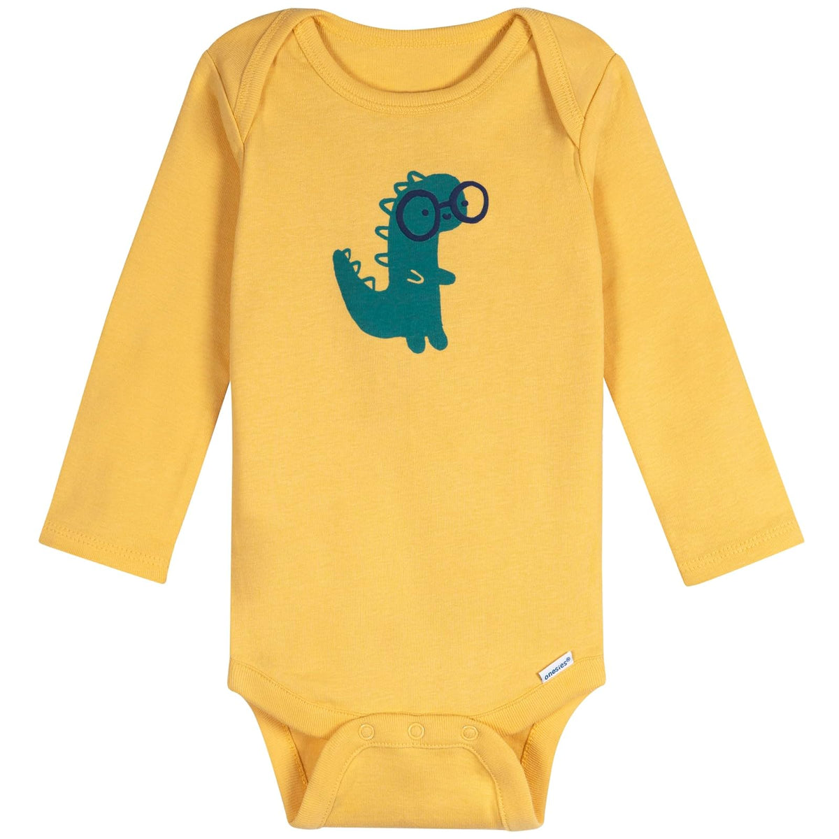 Onesies Brand - Body unisex de manga larga para bebé, paquete de 6