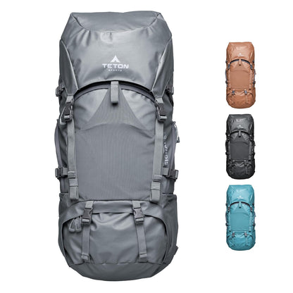 TETON Sports Ultralight Backpacks Mochila de senderismo Unisex adulto - 65 Liters - Granite