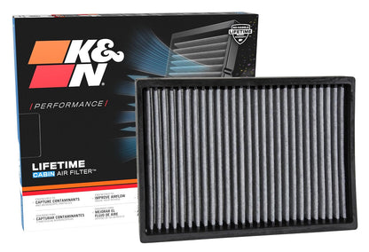 K&N Filtro de Aire de Cabina Premium, Lavable y Reutilizable - VF2027