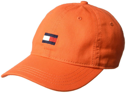 Tommy Hilfiger Ardin Dad - Gorro para Hombre - Talla Única - Naranja