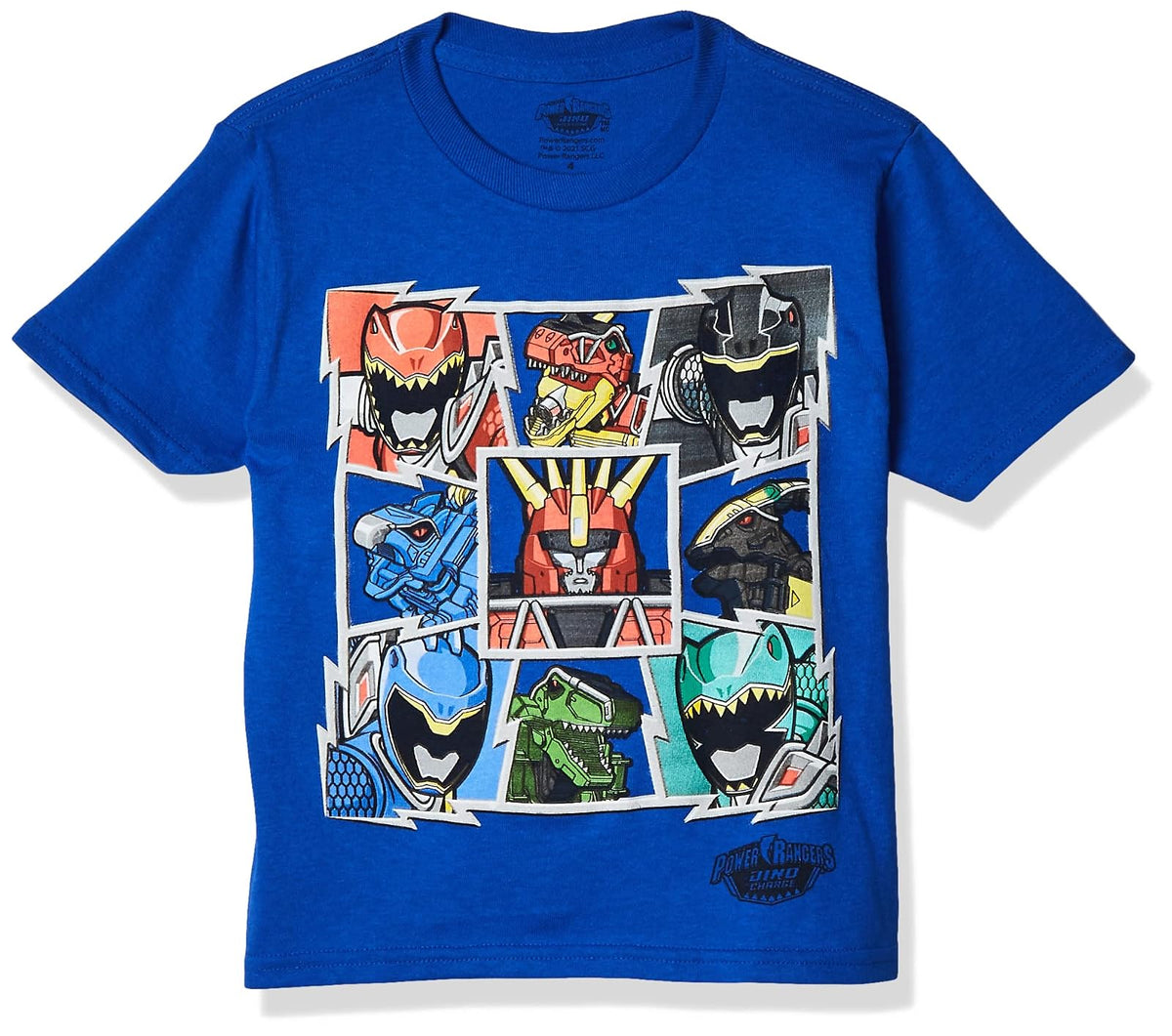 Power Rangers Camiseta de Manga Corta Camiseta para Niños
