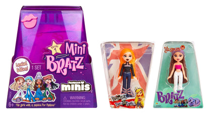 MGA's Entertainment Miniverse Bratz Y2K Nostalgia Flashback Minis Edición Limitada - Surtido Aleatorio - 2 Mini Muñecas Bratz y Embalaje de Sorpresa para exhibir la Muñeca, 6+ años