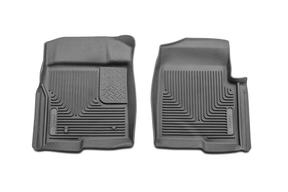 Husky Liners X-act Contour Alfombrillas Piso Ford F-150 2009-2014 Cabina Delantera Negro - Alfombrillas para piso delantero X-act Contour - Se adapta a todos los estilos de cabina