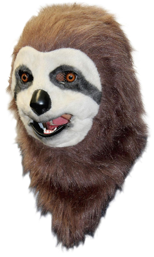 Sloth, Máscara de Oso Perezoso con Boca Movible, Ideal para Disfraces de Animales para Halloween o Festivales