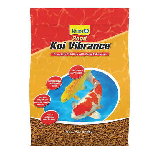Tetra Alimento para Peces de Estanque 1.10 kg Realza Colores Naturales Alta Digestibilidad para Goldfish y Carpas Koi