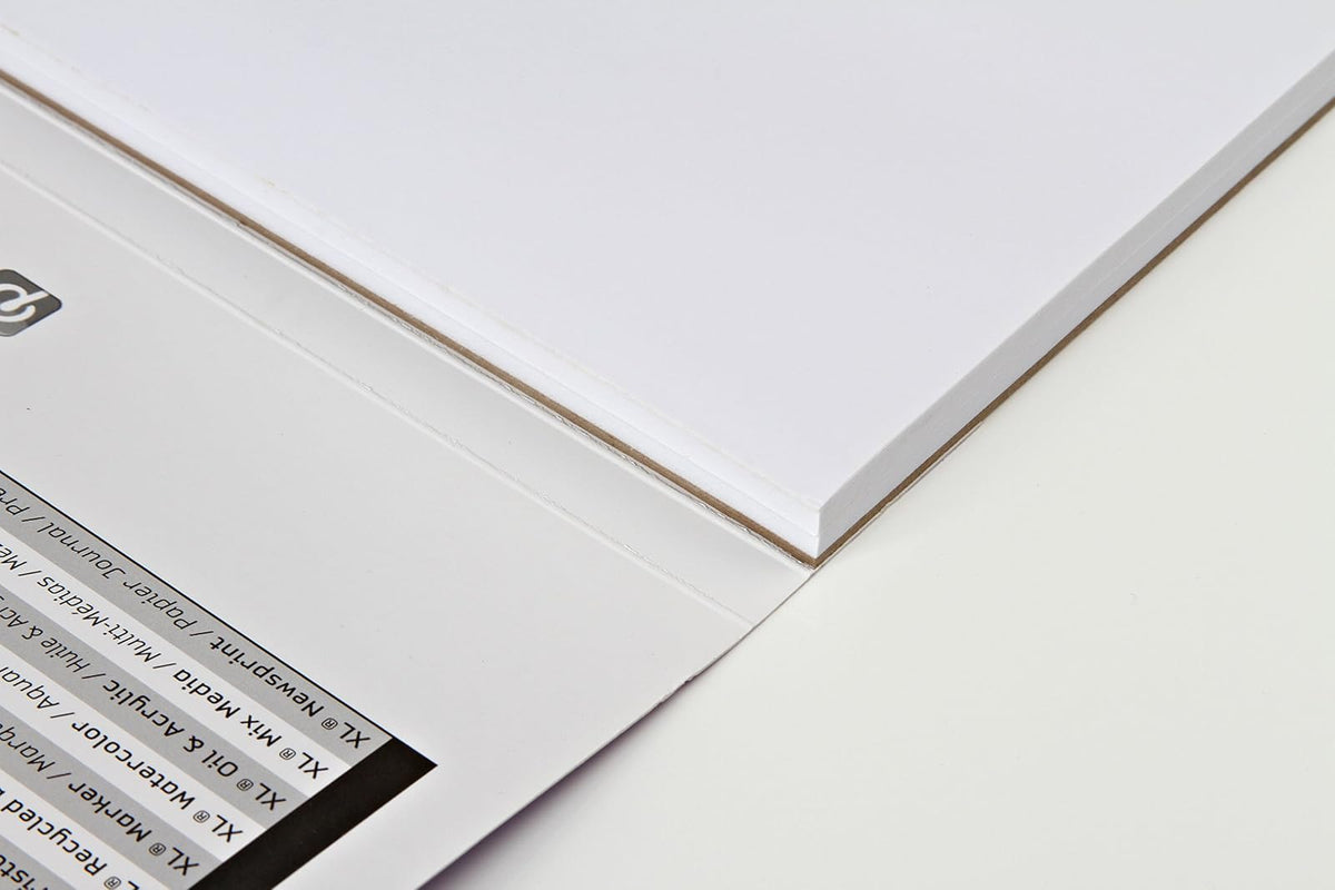 Canson - Bloc de papel marcador de la serie XL, semitranslúcido para bolígrafo, lápiz o marcador, plegable, 18 libras, 9 x 12 pulgadas, blanco, 100 hojas (400023336)