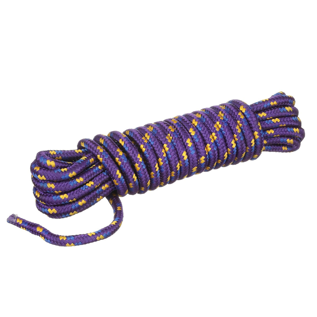 Attwood 11704-2 Línea de Polipropileno Trenzado, 3/8 Pulgadas de Grosor, 25 pies de Largo, Multicolor