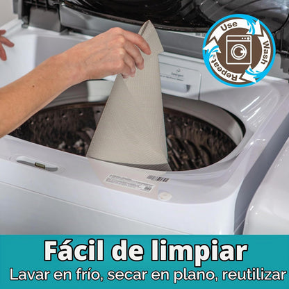 Duck Smooth Parte Superior EasyLiner para armarios y cajones, fácil de Instalar y Cortar para Ajustar, Papel de Estante y Forro de cajón no calcomanía, Forro Antideslizante para Cocina y despensa, 12