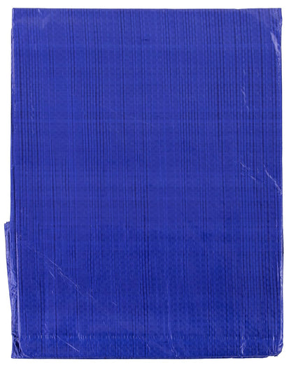 Kotap TRA-3030 - Lona de Polietileno Impermeable Multiusos de 5 mil, tamaño de Corte: 30 x 30 pies/tamaño Terminado: 28 pies 10 Pulgadas x 29 pies 4 Pulgadas, Azul