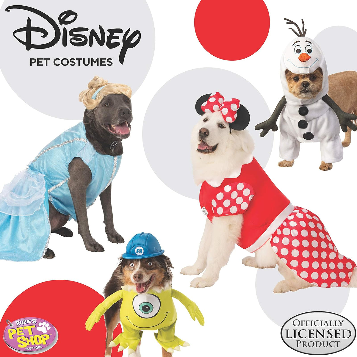 Rubie'S Disney Beauty & The Beast - Disfraz de Mascota pequeño (200646_S)