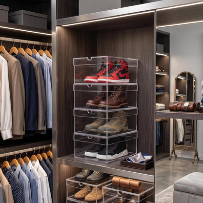 OnDisplay - Caja para Zapatos, acrílico, tamaño Grande