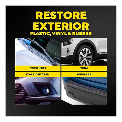 Meguiar's Restaurador de Plástico Negro G15816, 473 ml