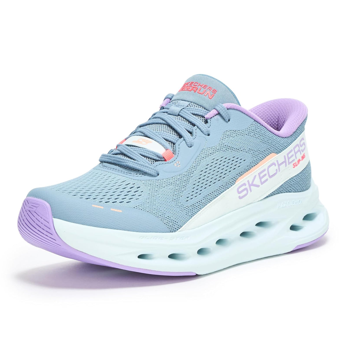 Skechers Max Cushioning Glide-Step Caledonia tenis para mujer - 22.5 cm - Gris