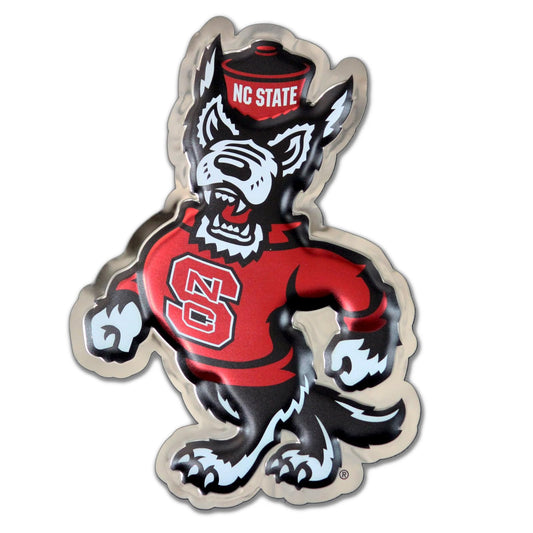 Chrome Domz NCAA North Carolina State Wolfpack Tuffy Arte de la Pared, Cromo, Talla única