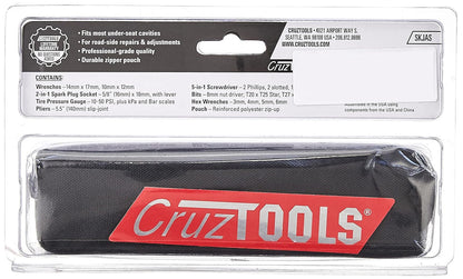 CruzTOOLS SKJAS SPEEDKIT Kit de Herramientas para Motocicleta Japonesa, ATV, Nieve