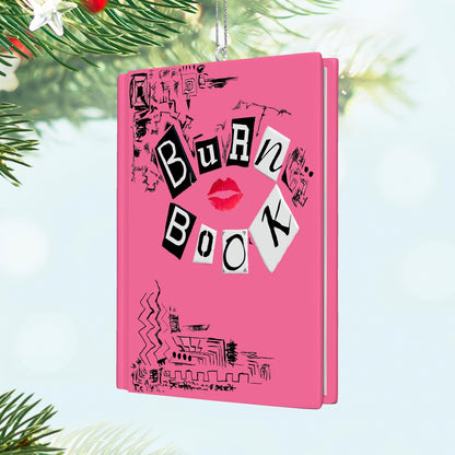 Hallmark - Adorno navideño de Recuerdo 2024, Libro Mean Girls The Burn, Regalos de película