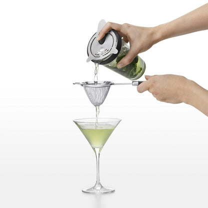 OXO SteeL - Colador de cóctel de malla fina, 3 pulgadas, acero inoxidable