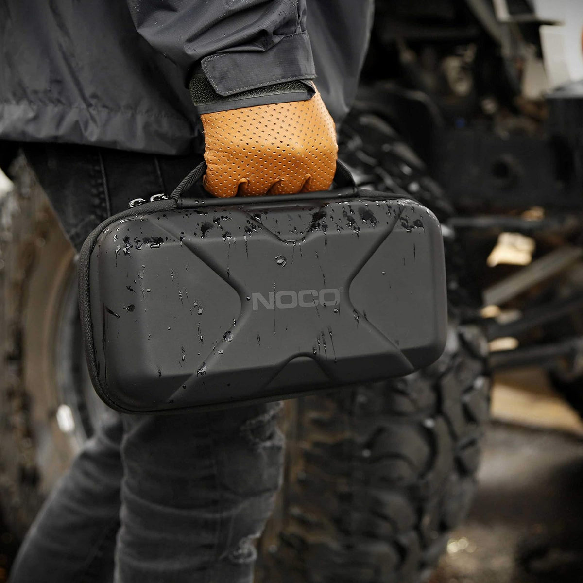 NOCO GBC017 Estuche de Protección de Goma EVA Boost XL para Arrancadores de Emergencia de Litio GB50 UltraSafe