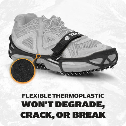 Yaktrax Tacos Pro Traction para Caminar, Trotar o Senderismo en Nieve y Hielo