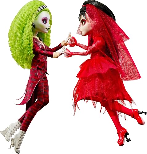 Monster High Collector Muñeca Skullector Bettlejuice Paquete de 2 para coleccionistas