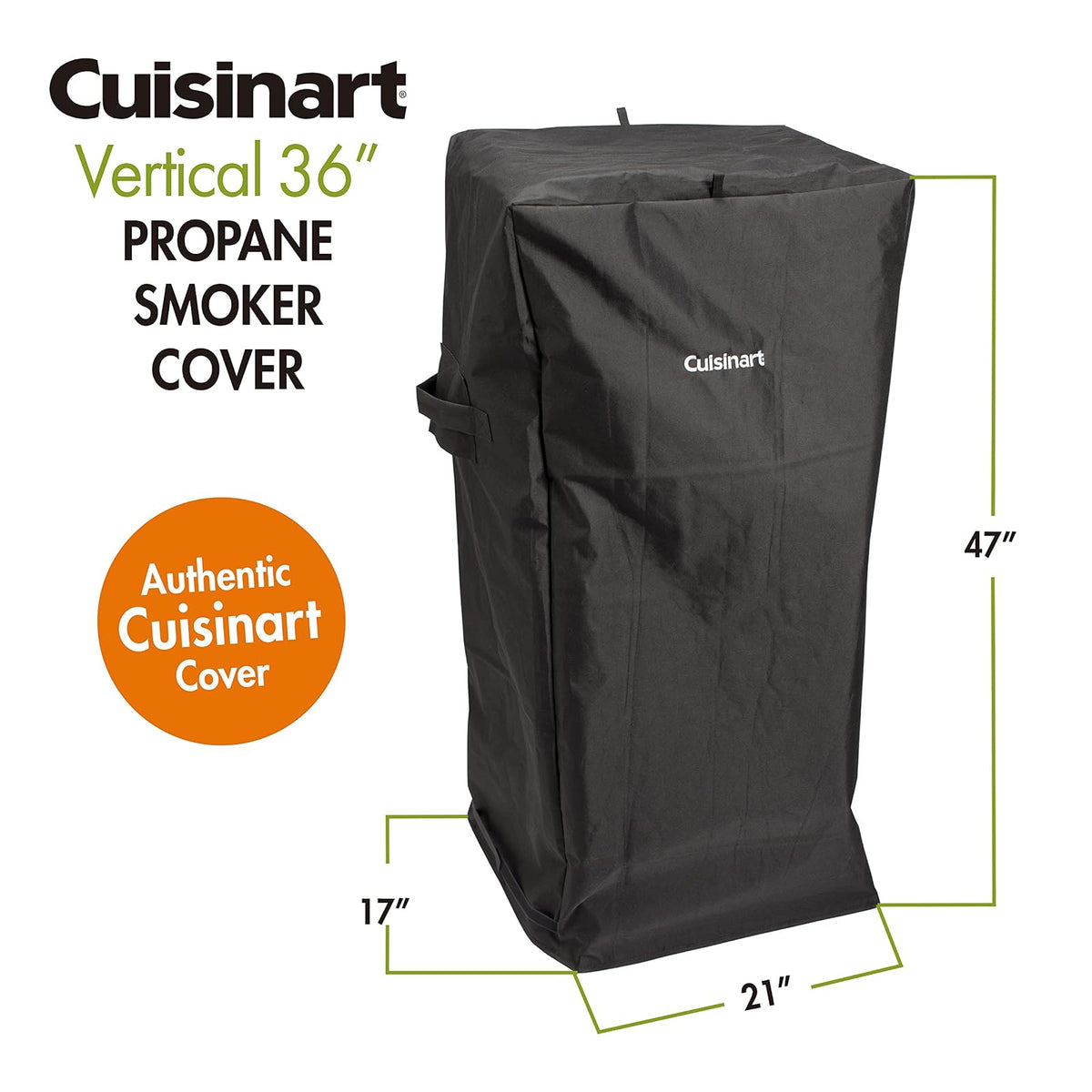 Cuisinart CGC-10244 Vertical Smoker Cover, Fits up to 36”